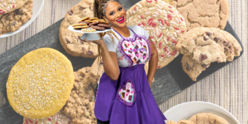 Dr Shica Little and her cookies